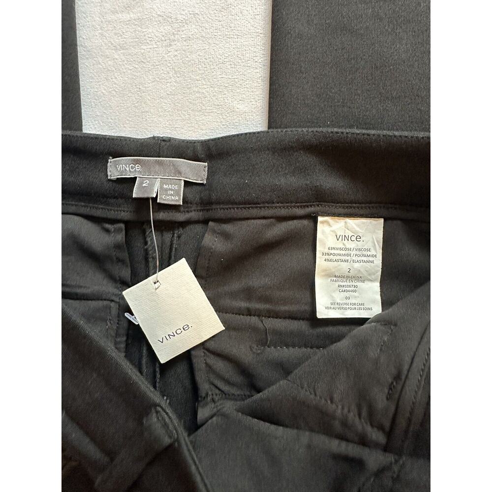 Vince. Women’s NWT Black Work Pants Size 2